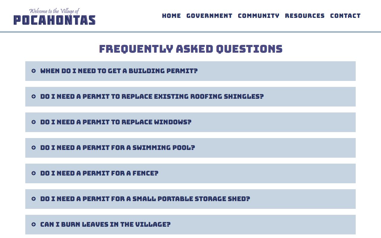 Pocahontas criminal records public safety FAQ
